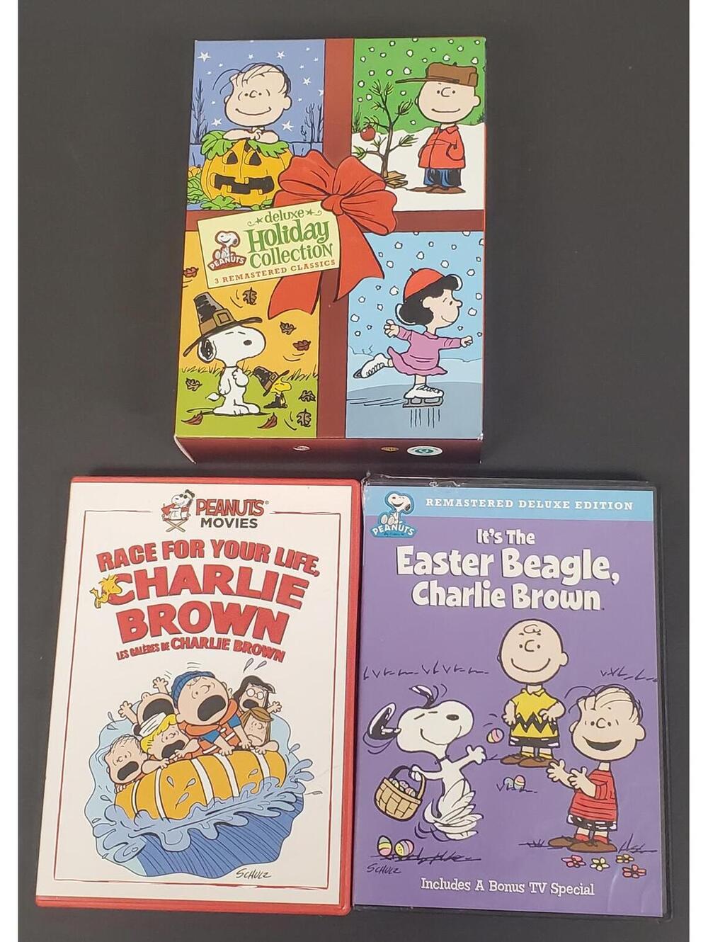 Peanuts Holiday Collection Remastered Deluxe DVD Set+ VG